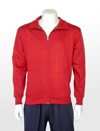 Blouson zippé en molleton