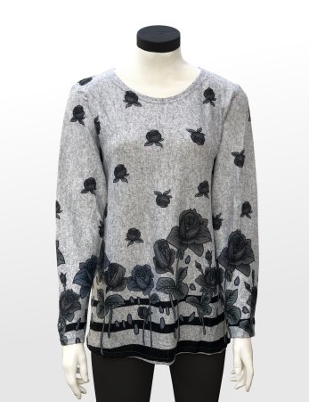 Haut fantaisie manches longues